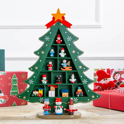 Small Funny Xmas Tree Figurine Decoration