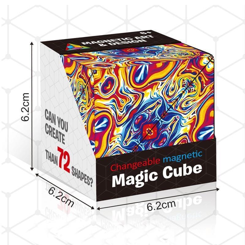 Colorful Magnetic Puzzle Cube - Halri