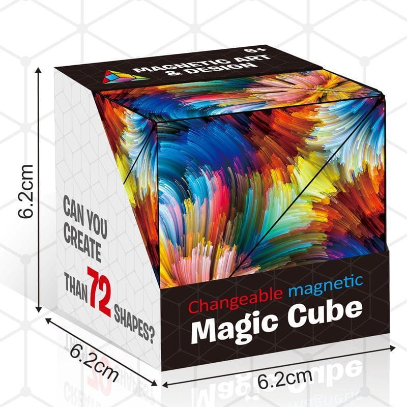 Colorful Magnetic Puzzle Cube