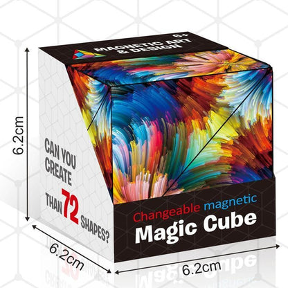 Colorful Magnetic Puzzle Cube