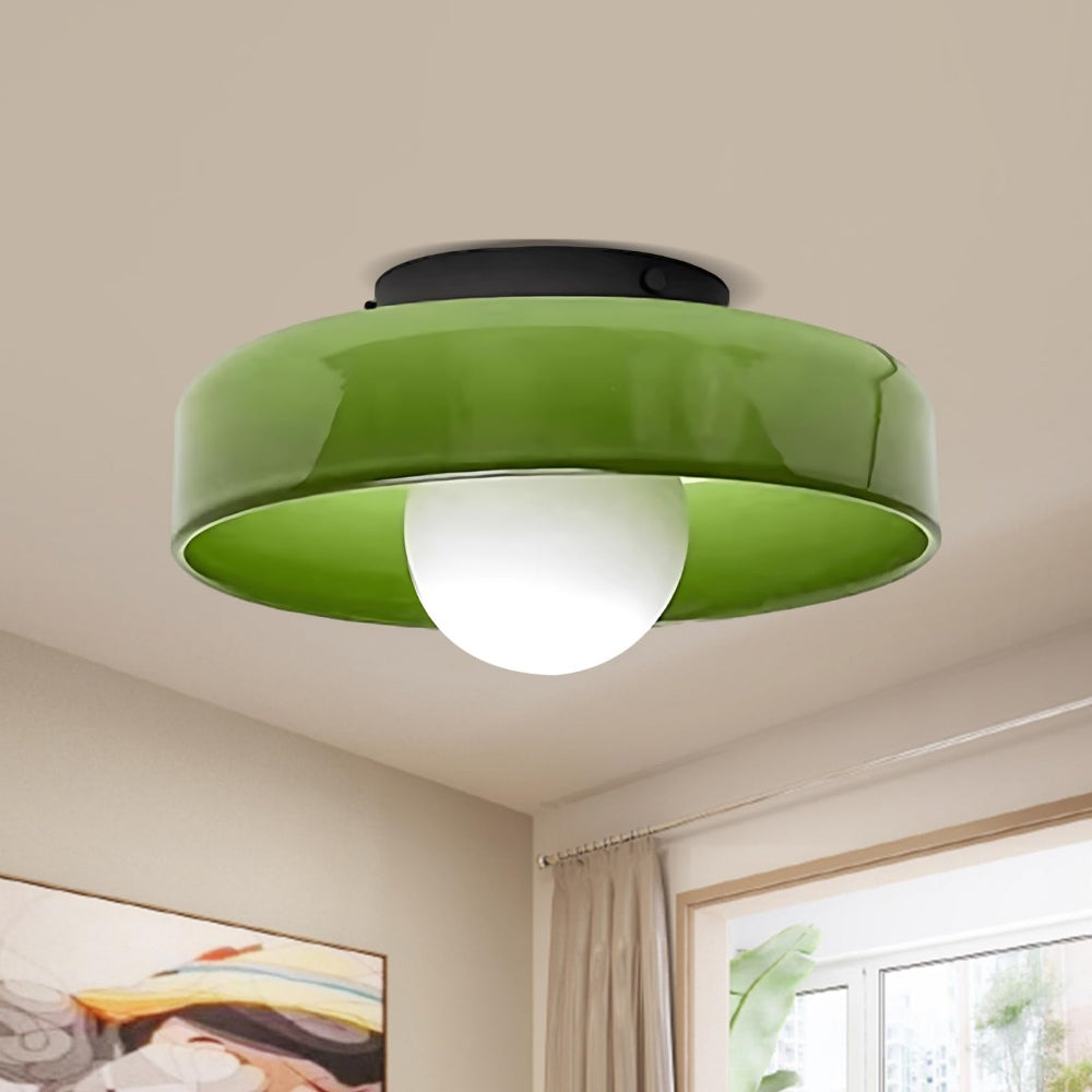 Sleek Circular LED Ceiling Lamp