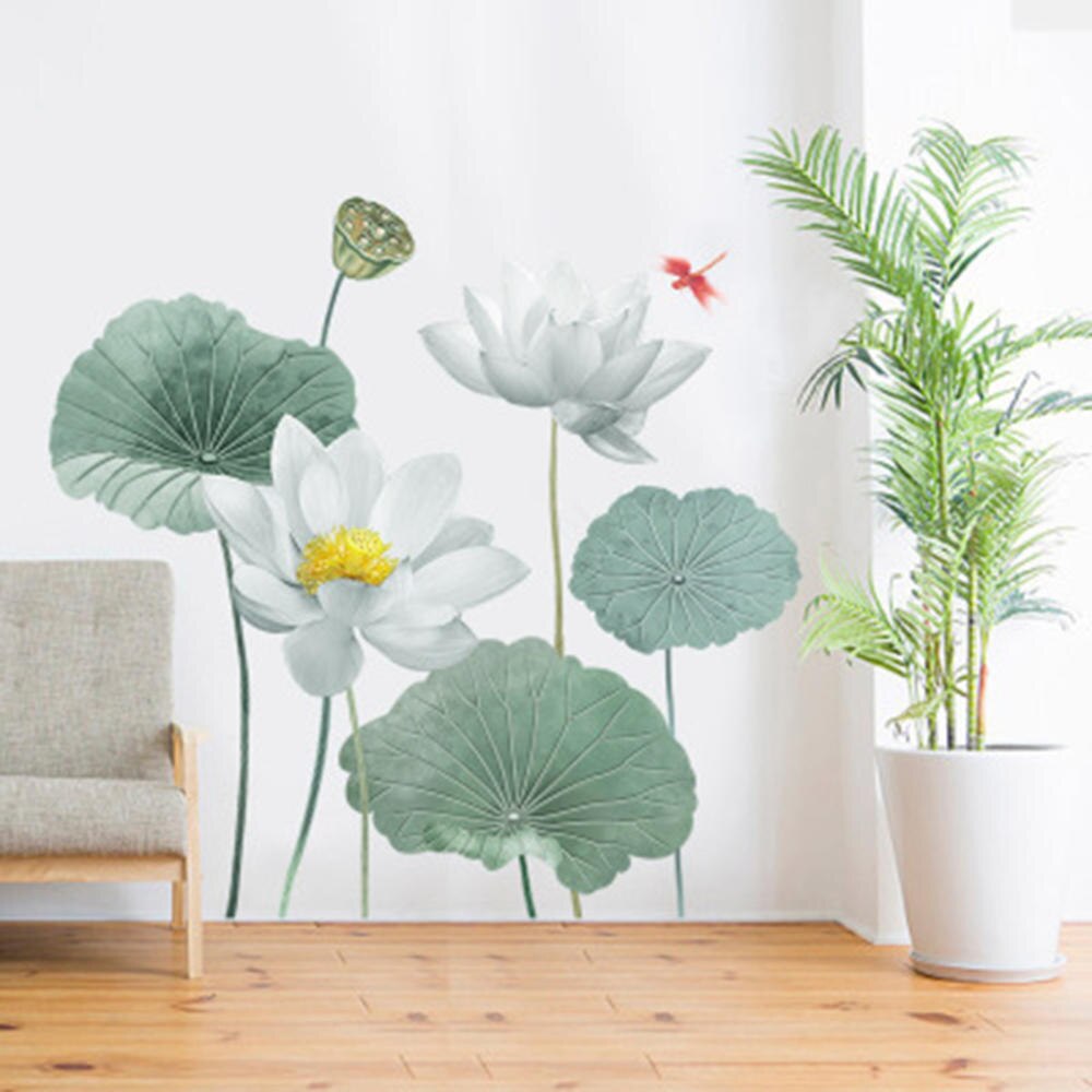 Beautiful Floral Vinyl Wall Decal