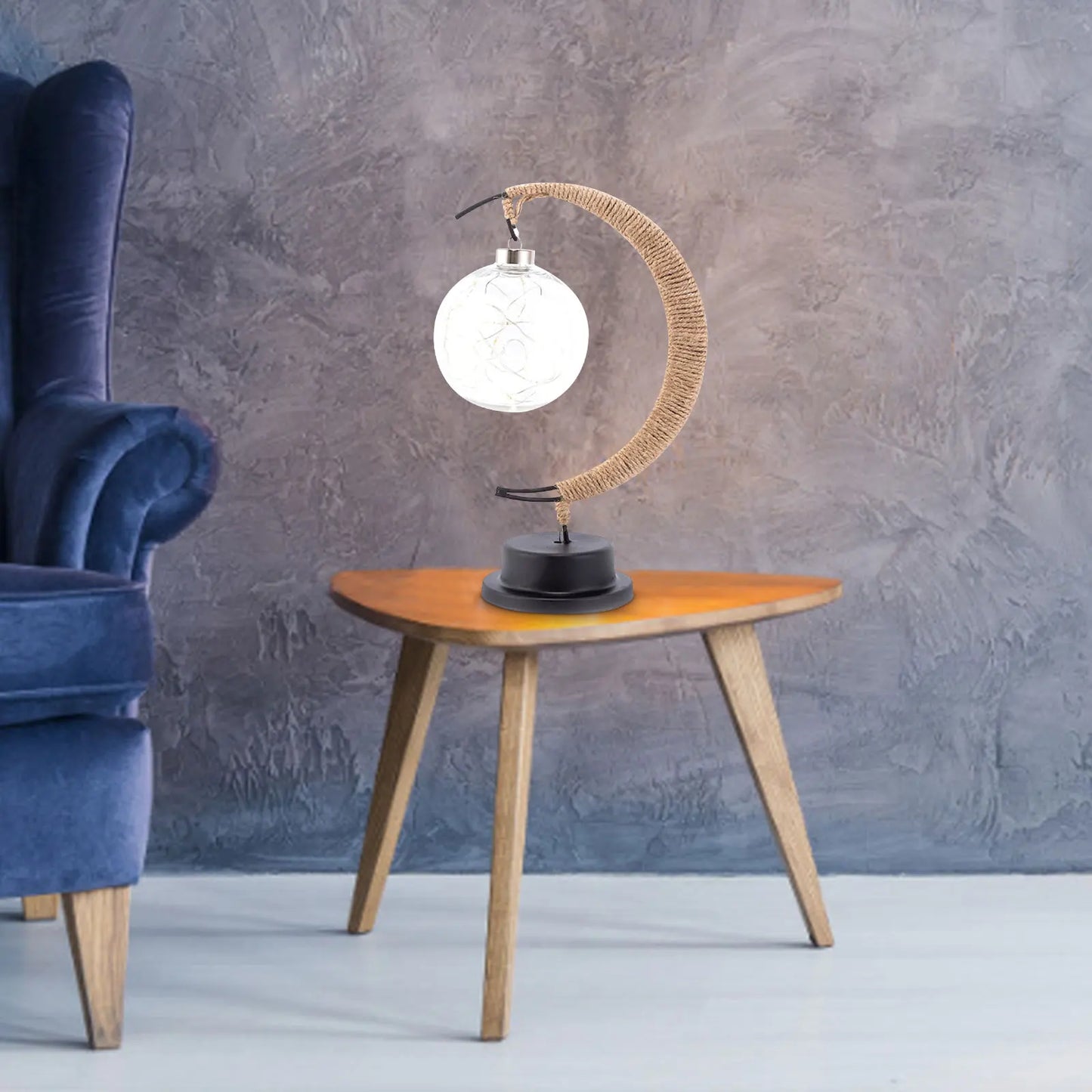 Soft Globe Desk Lamp Warm Home Lighting
