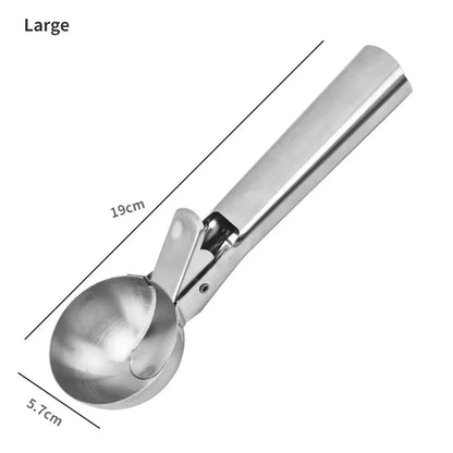 Durable Stainless Steel Ice Cream Scoop