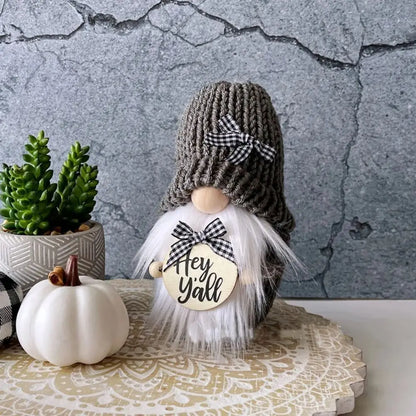 Adorable Handcrafted Garden Gnomes for Holiday Decor