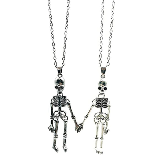 Romantic Bone Lovers Magnet Necklace - Halri