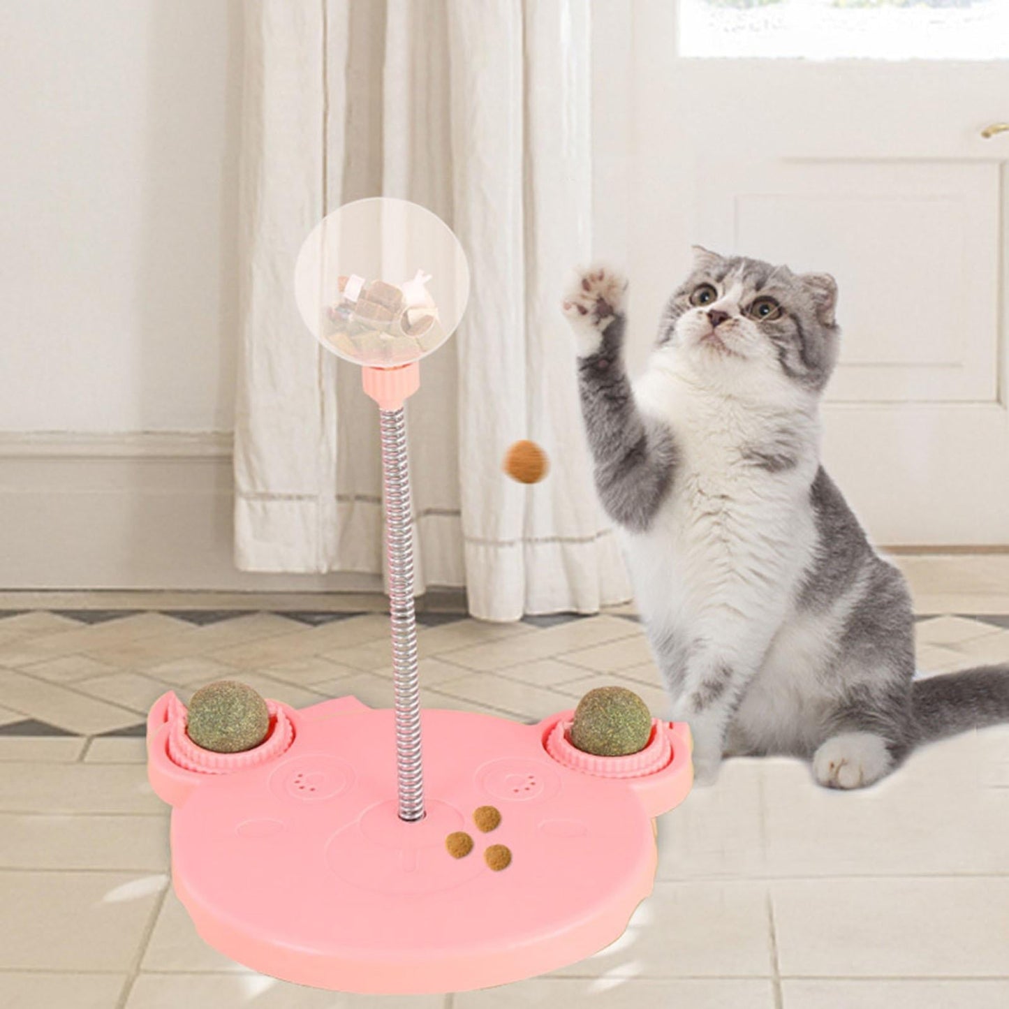 Fun Cat Puzzle Slow Feeder Toy