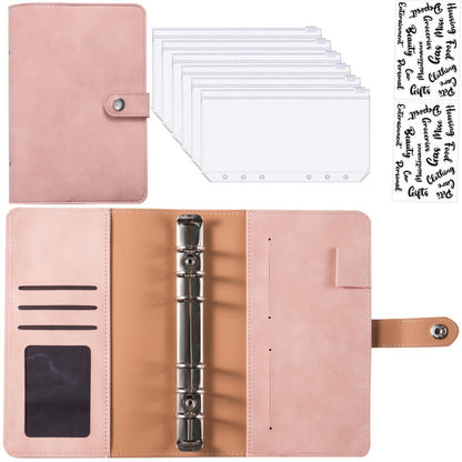 Practical Leather Wallet Planner Notebook Organizer