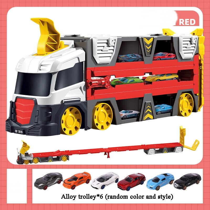 Large Collapsible Car Launching Racing Track