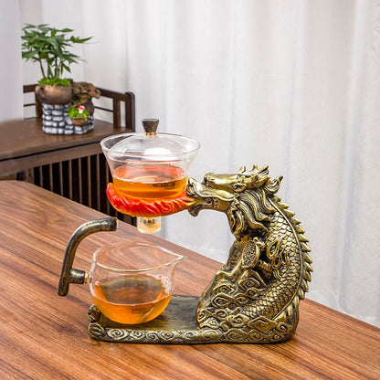 Luxury Golden Dragon Tea Infuser