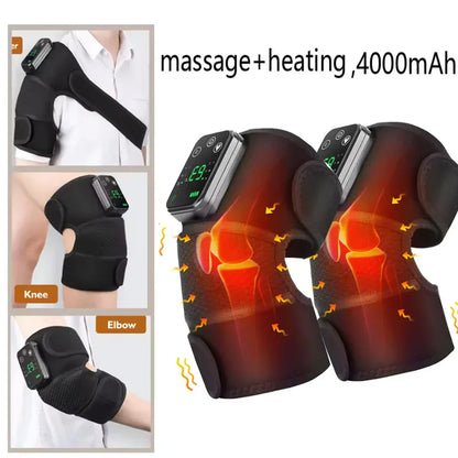 Relaxing Heat Vibration Massage Therapy Device
