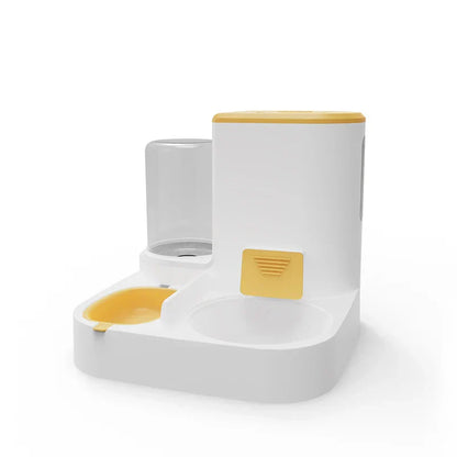 Automatic Pet Feeder and Water Bowl Set