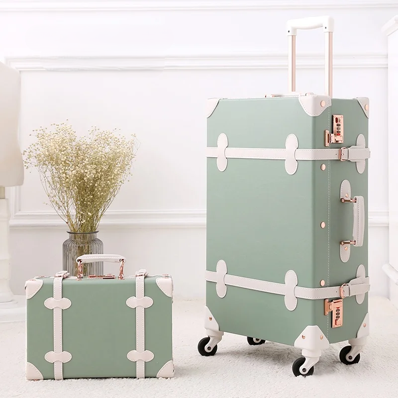 Vintage Style Hardcase Travel Set