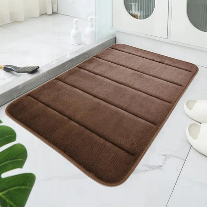 Soft Coral Bathroom Anti-Slip Bath Mat