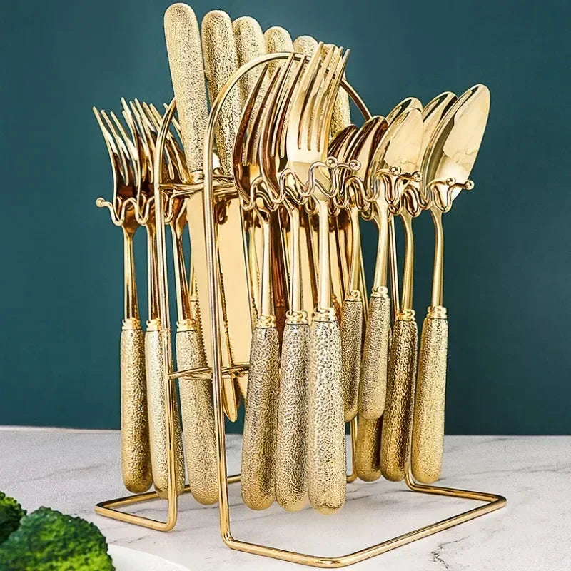 Premium Stainless Steel Flatware Set for Home Dining - Halri