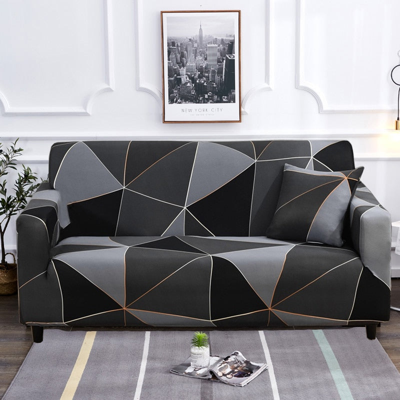 Stylish Slip Resistant Stretch Sofa Protector