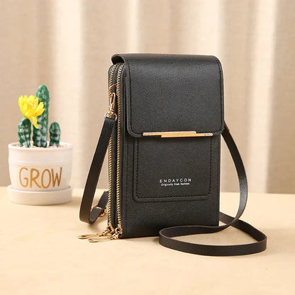 Safe RFID Blocking Cross Body Purse Travel Wallet - Halri