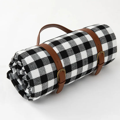 Portable Water Resistant Picnic Mat with Handles