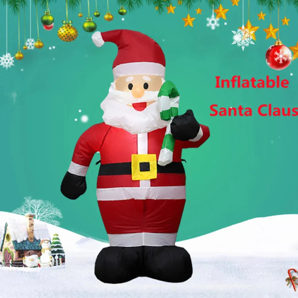 Fun Outdoor Santa Inflatable Christmas Decor