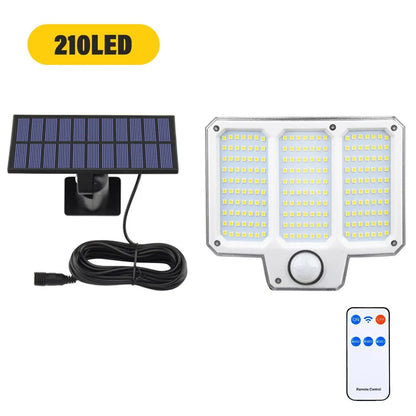 Bright Outdoor Solar Lamp with Motion Sensor - Halri