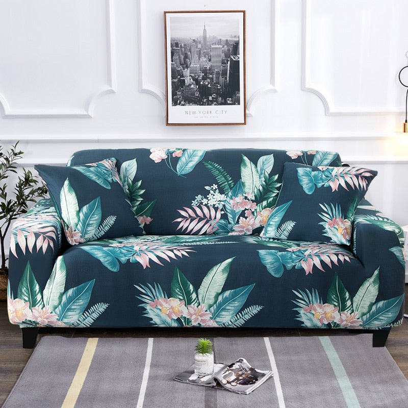 Stylish Slip Resistant Stretch Sofa Protector
