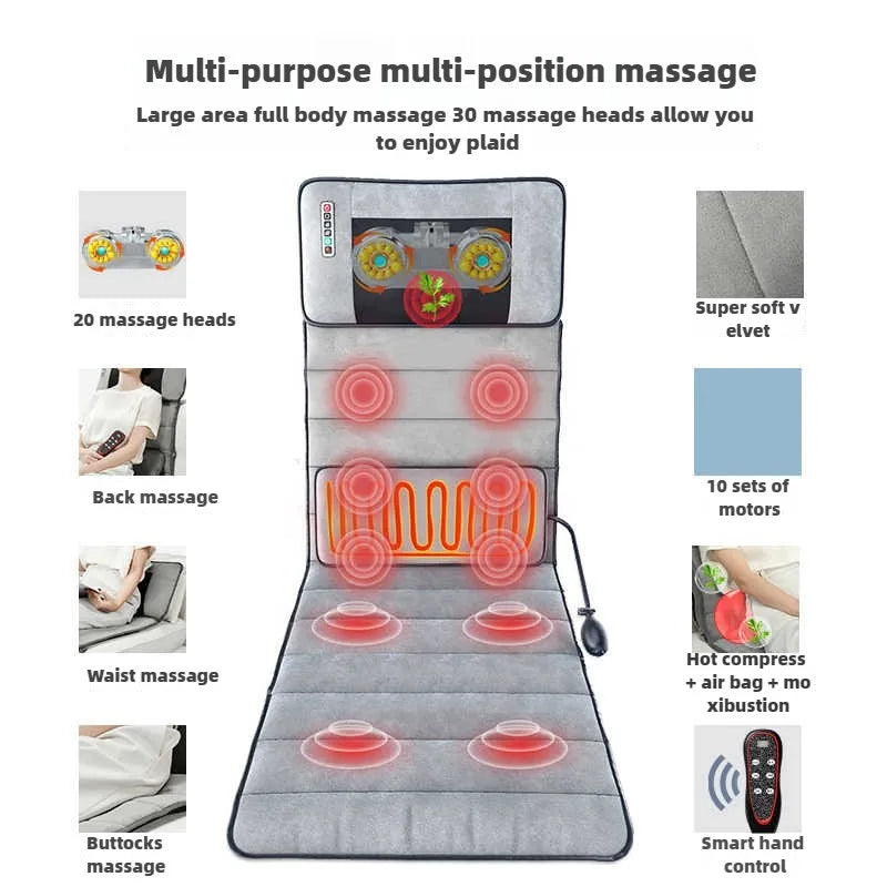 Relaxing Full Body Vibration Massage Bed