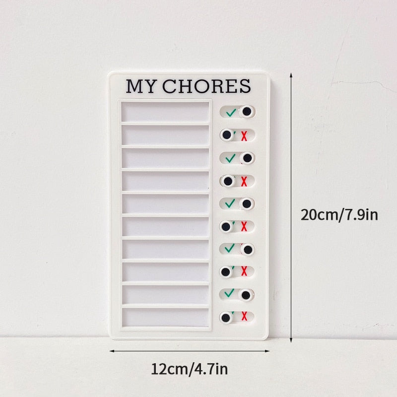 Daily Organizer Whiteboard Planner