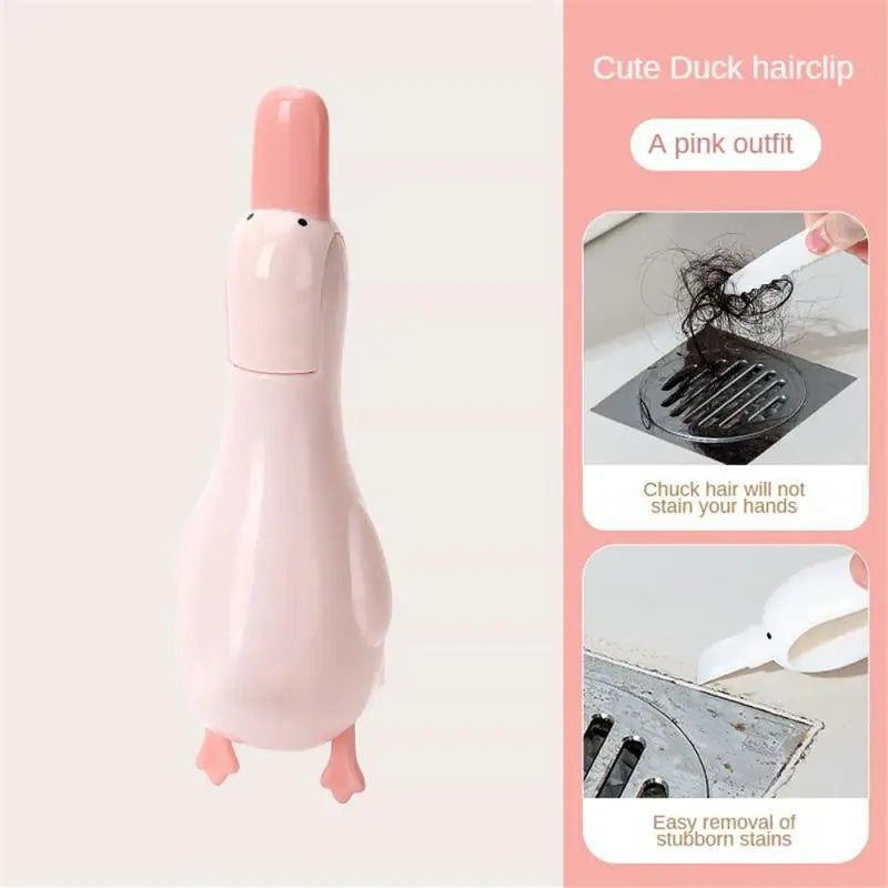 Adorable Duck Wall Hair Clip Organizer