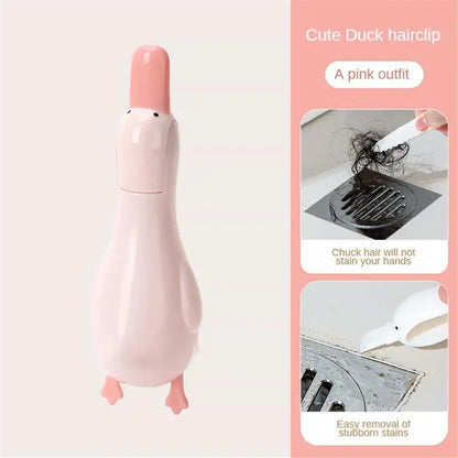 Adorable Duck Wall Hair Clip Organizer