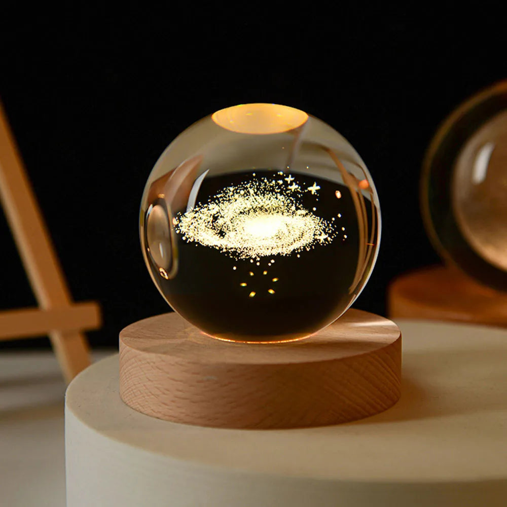 Colorful 3D Planet Globe Lamp - Halri