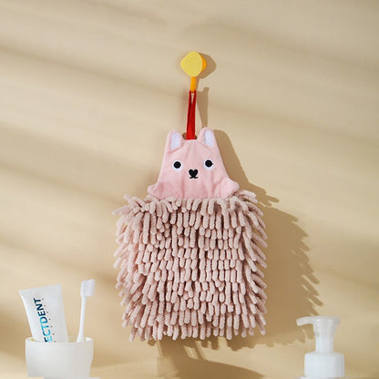 Fast Drying Bear Soft Hand Towel