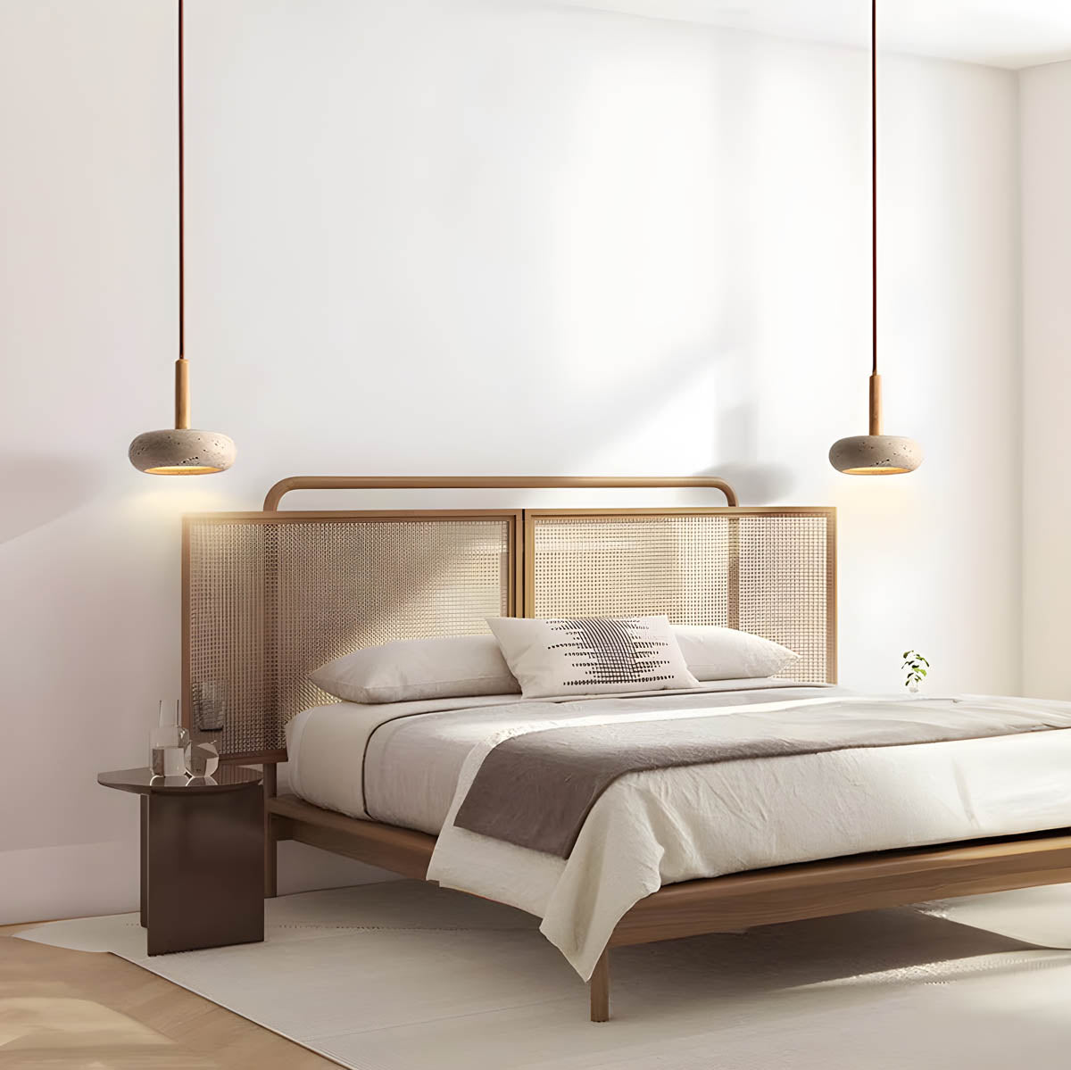 Stylish Stone LED Pendant Light - Halri