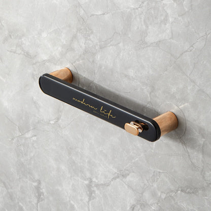 Wall Mounted Compact Bathroom Towel Rack