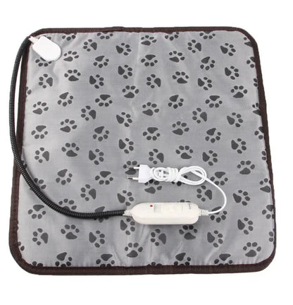Warm Pet Heating Pad with Timer and Waterproof Coat