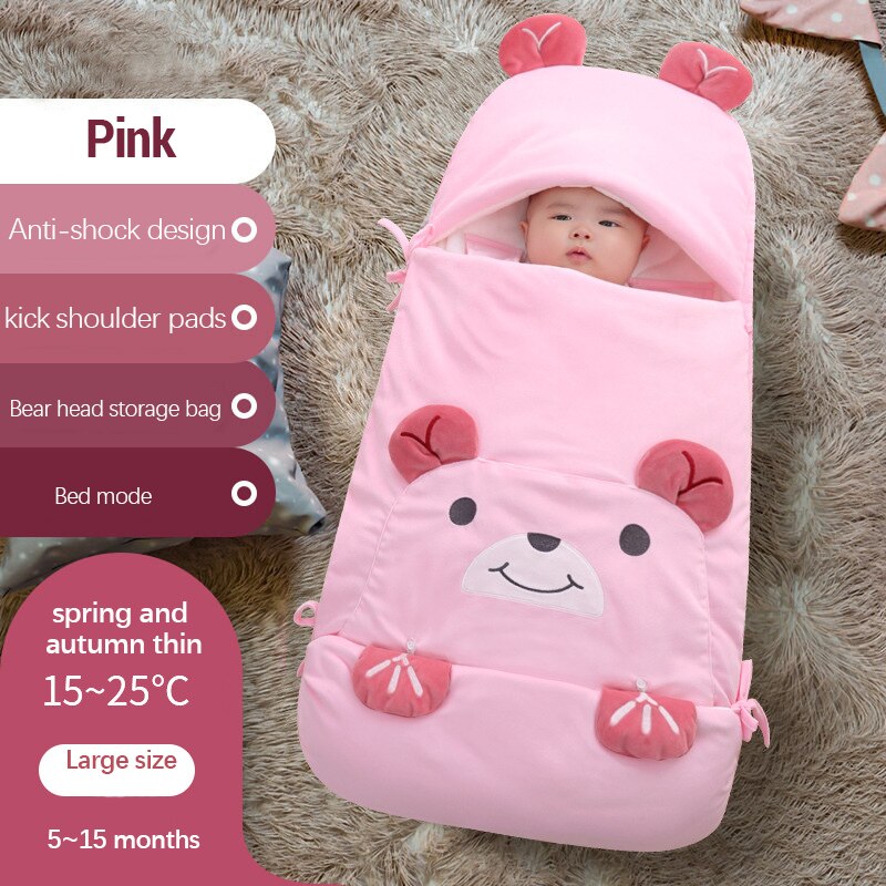 Cozy Teddy Soft Sleep Bag