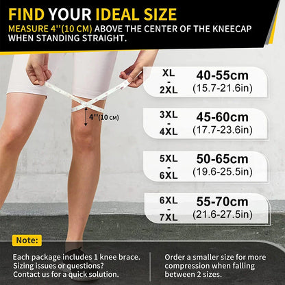 Extra Large Knee Support Brace with Stability