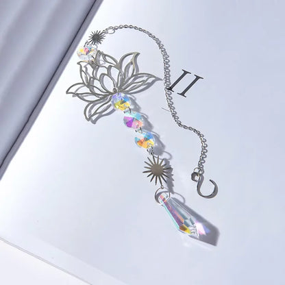 Beautiful Crystal Glass Wind Chime for Home Decor - Halri