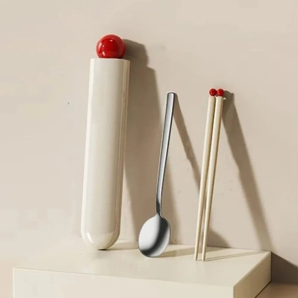 Compact Reusable Travel Chopstick Utensil Set