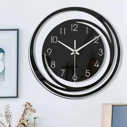 Quiet Round Modern Wall Clock