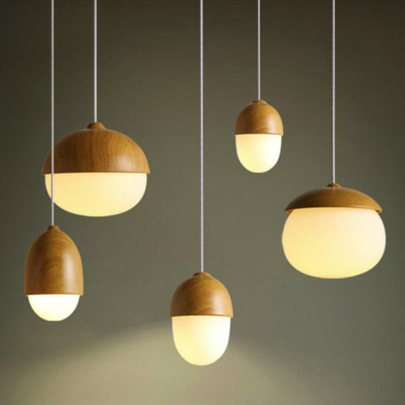 Scandinavian Glass Pendant Light with Adjustable Height – Modern Kitchen Hanging Light Fixture 1