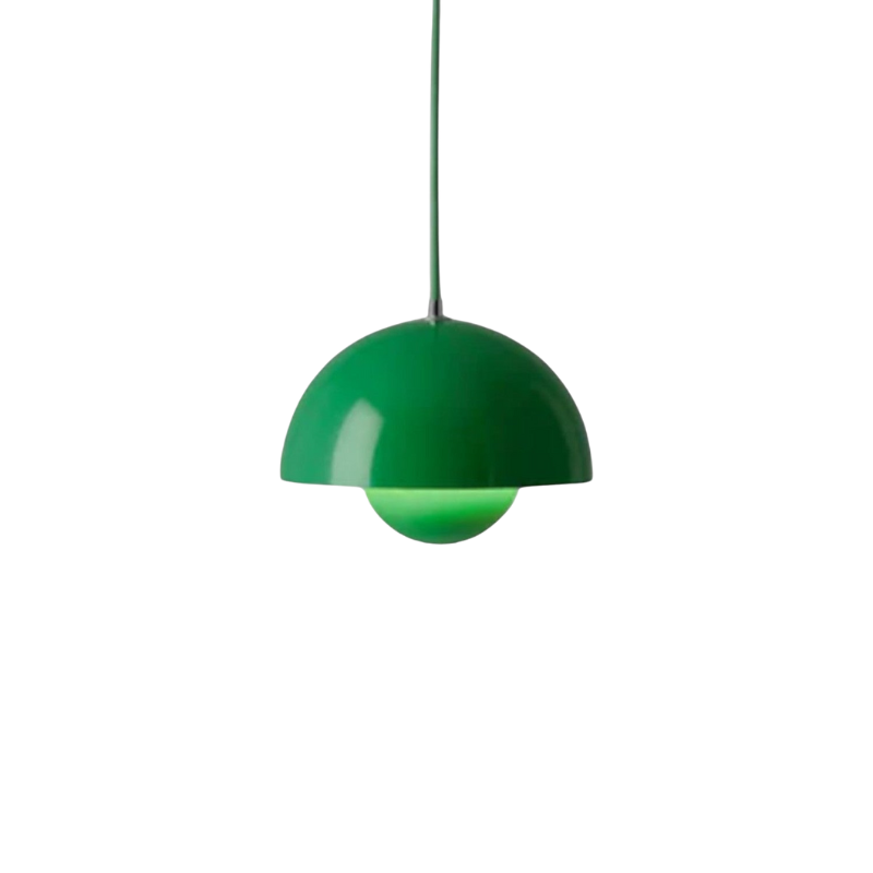 Scandinavian Semicircular Ceiling Light Fixture with Adjustable Cable and Dimmable LED – Modern Multi-Colored Design 10