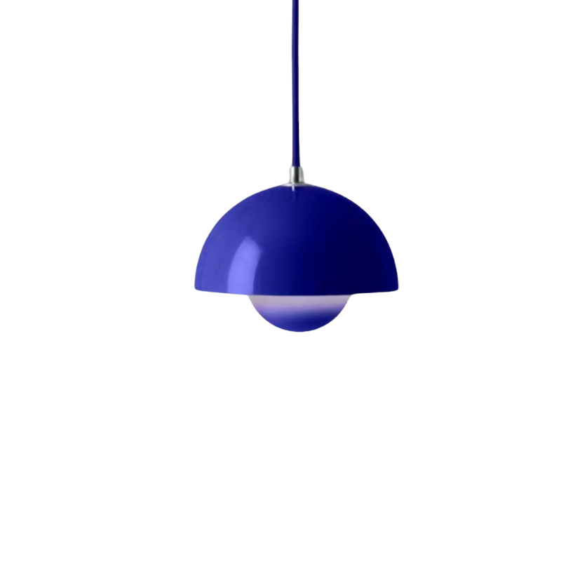 Scandinavian Semicircular Ceiling Light Fixture with Adjustable Cable and Dimmable LED – Modern Multi-Colored Design 9