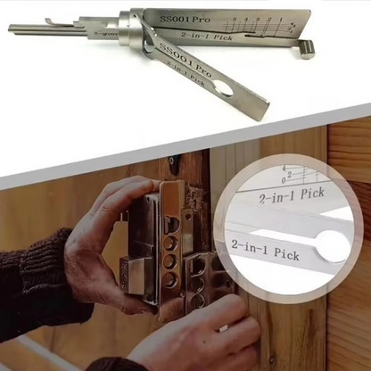 Professional 2-in-1 Lock Pick Tool Set