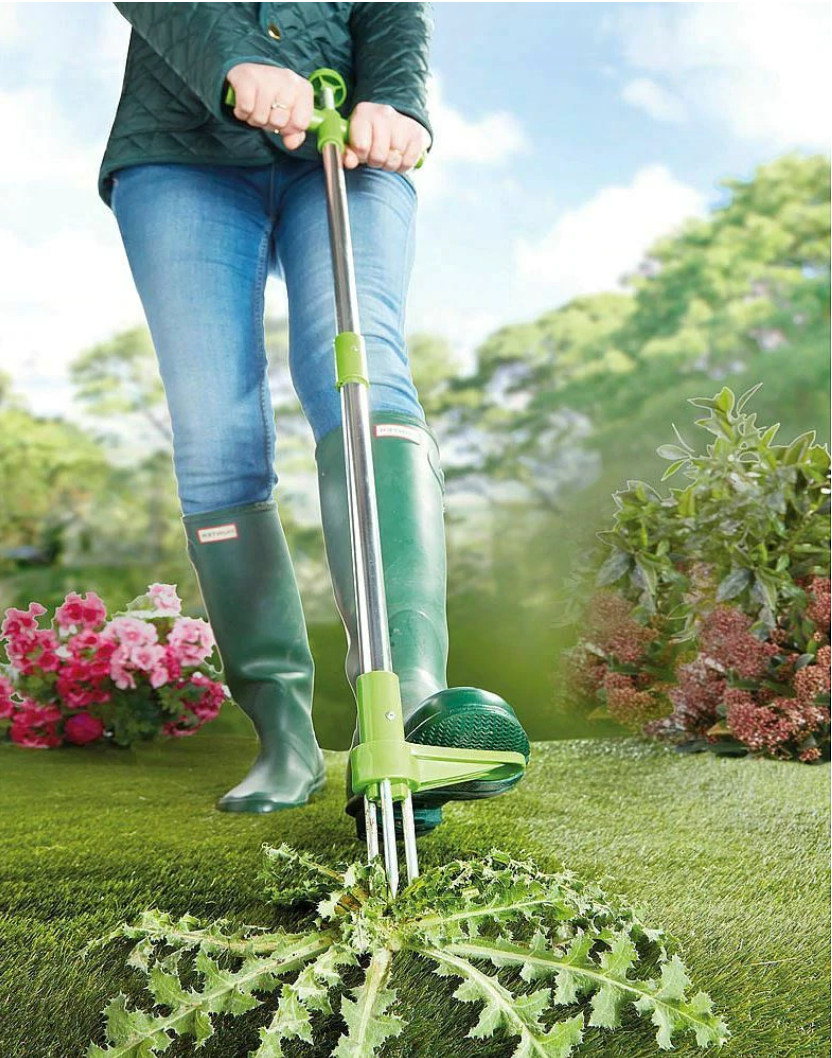 Easy Garden Weeder – Long Handled Lawn Weed Remover - Halri