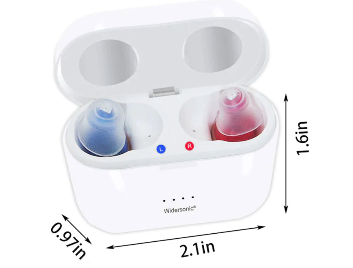 Discreet Digital Hearing Aid Set