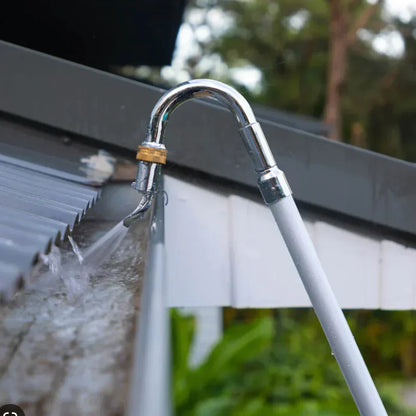 Easy Reach Gutter Cleaner Wand with Hose Adapter