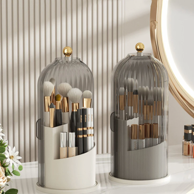 Premium Acrylic Makeup Storage with 360 Spin
