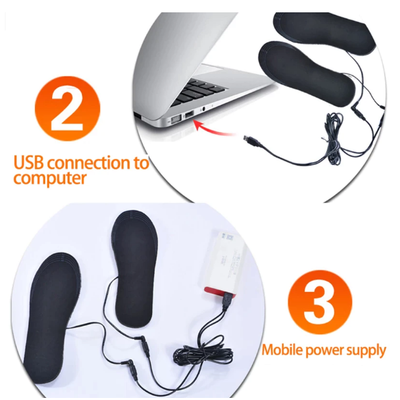 Warm Thermal Insulated Heated Insoles