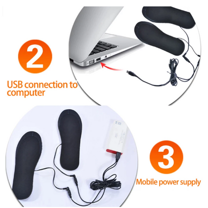 Warm Thermal Insulated Heated Insoles