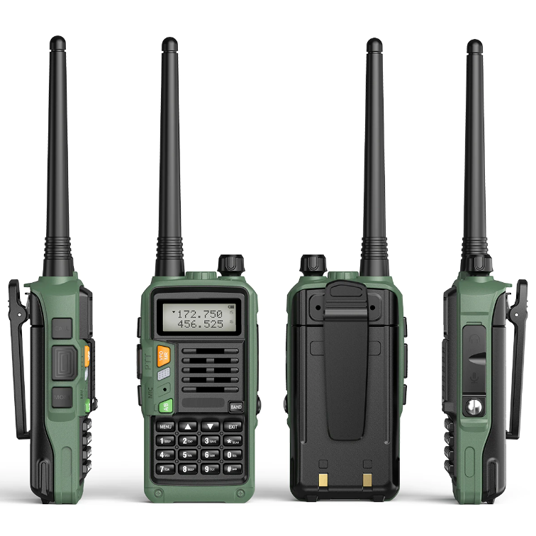 Compact Portable Two Way Radio Long Range Walkie Talkie - Halri